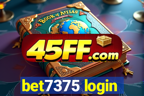 bet7375 login